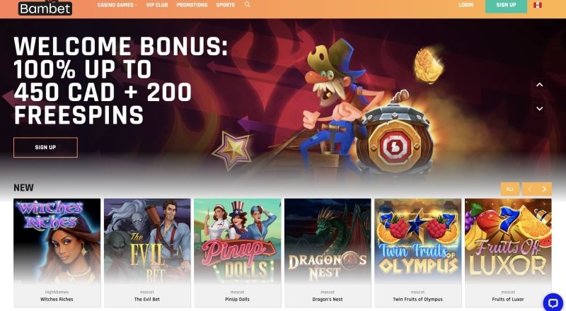 Bambet Casino Review