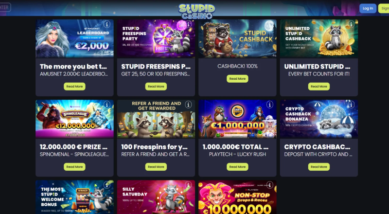 Stupid Casino Promotions