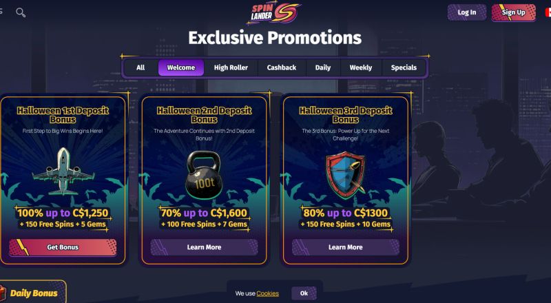 Spin Lander Bonus