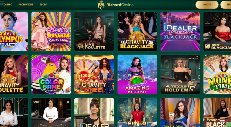 Richard Casino Live Games