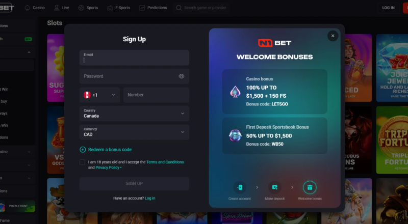 N1 Bet Casino Sign Up