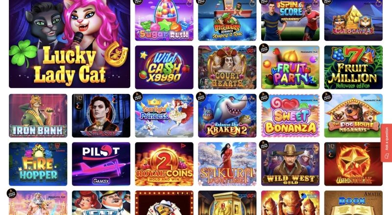 Cat Casino Games