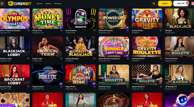Casabet Casino Live Games