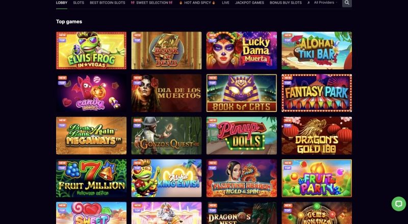 Kosmonaut Casino Games