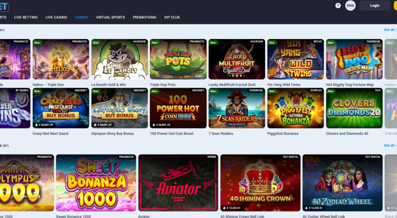 Rexbet Casino Slots