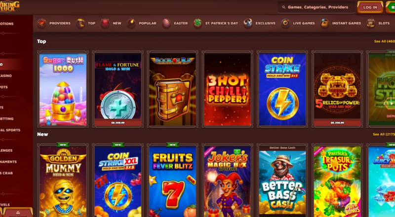 VikingLuck Casino Games