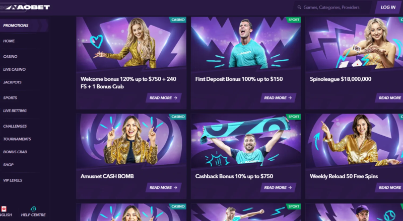 Naobet Casino Bonuses