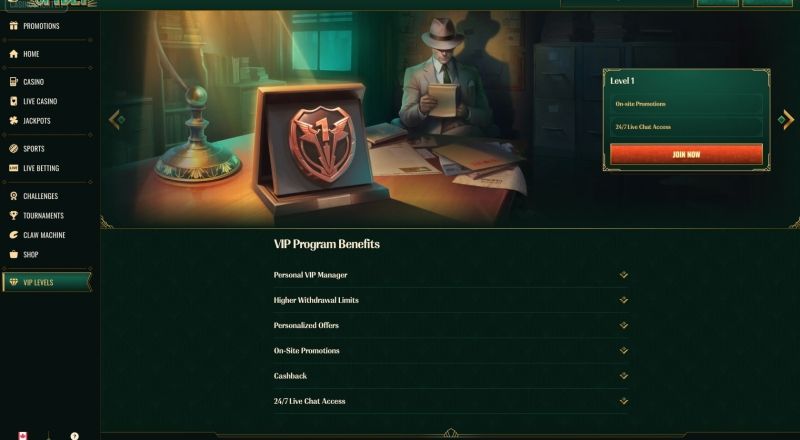 Spybet Casino Vip Level