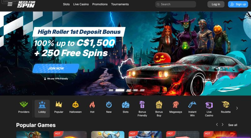 Need for Spin Casino