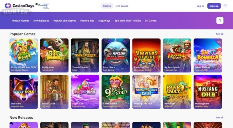 CasinoDays Ontario Casino Games
