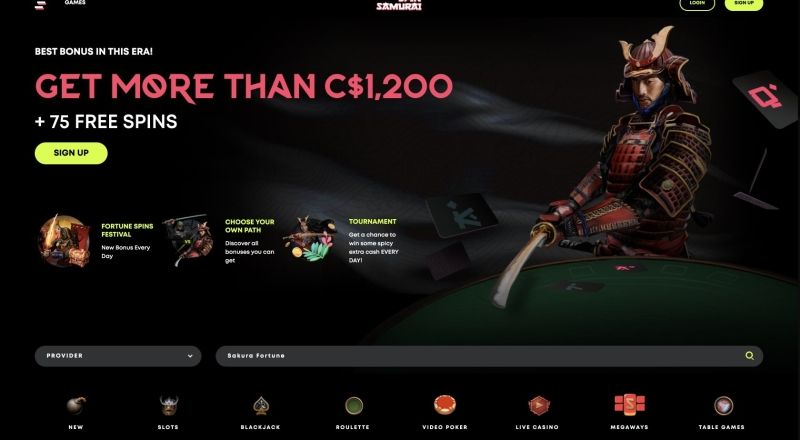 Spin Samurai Casino Review