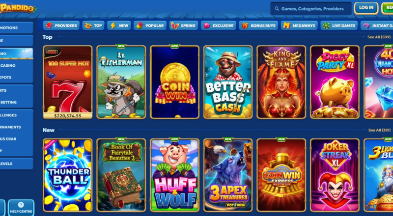 Pandido Casino Slots
