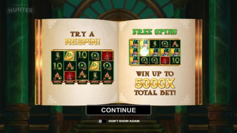 Book of Oz Slot Features