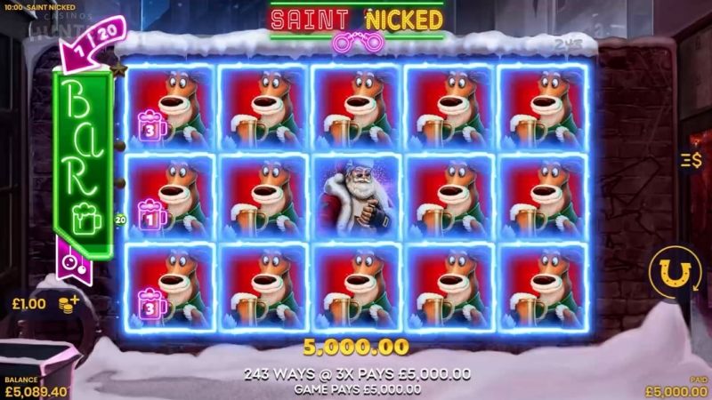 Saint Nicked Online Slot Win