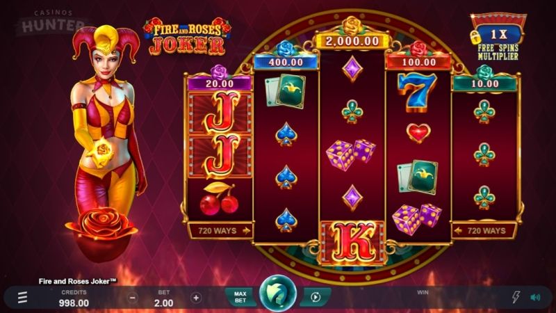 Fire and Roses Joker Slot Base Game