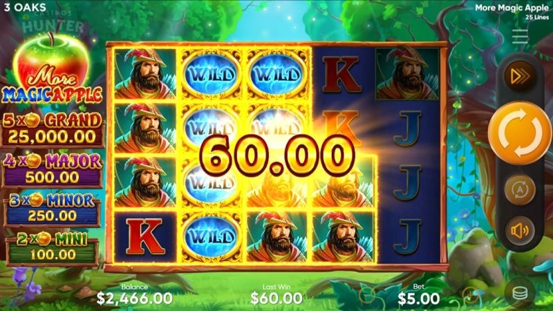 More Magic Apple: Hold and Win Gameplay