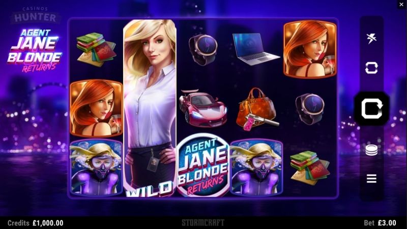 Agent Jane Blonde Returns Online Slot
