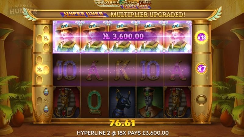 Treasures of the Dead Slot Scaters