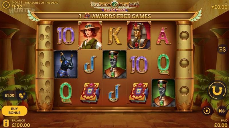 Treasures of the Dead Slot Gamelay