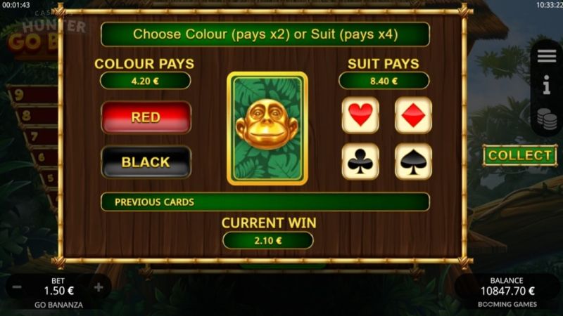 Go Bananza Gamble Feature