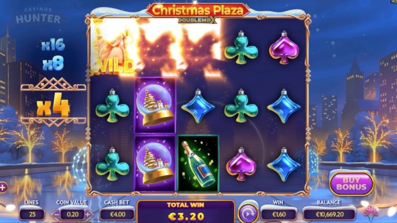 Christmas Plaza DoubleMax™ Online Slot by Yggdrasil