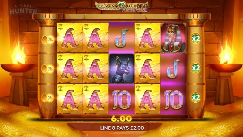 Treasures of the Dead Slot Free Spins Rounds